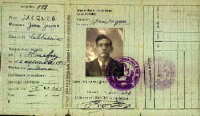 Fred Gardiner's fake id card